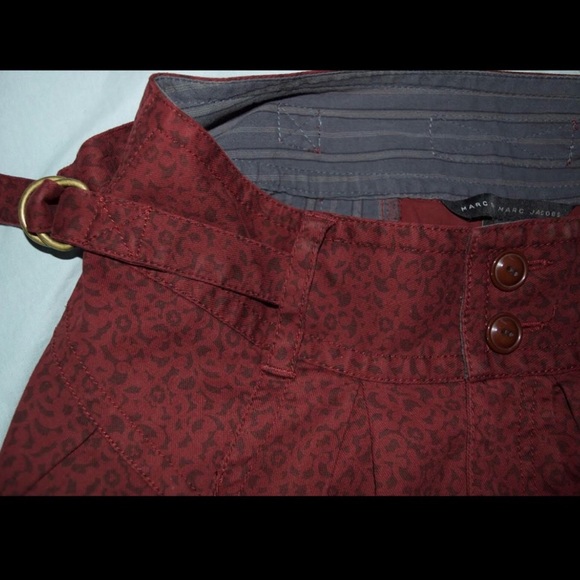 Marc by Marc Jacobs Red Mid Length Skirt - Picture 3 of 4